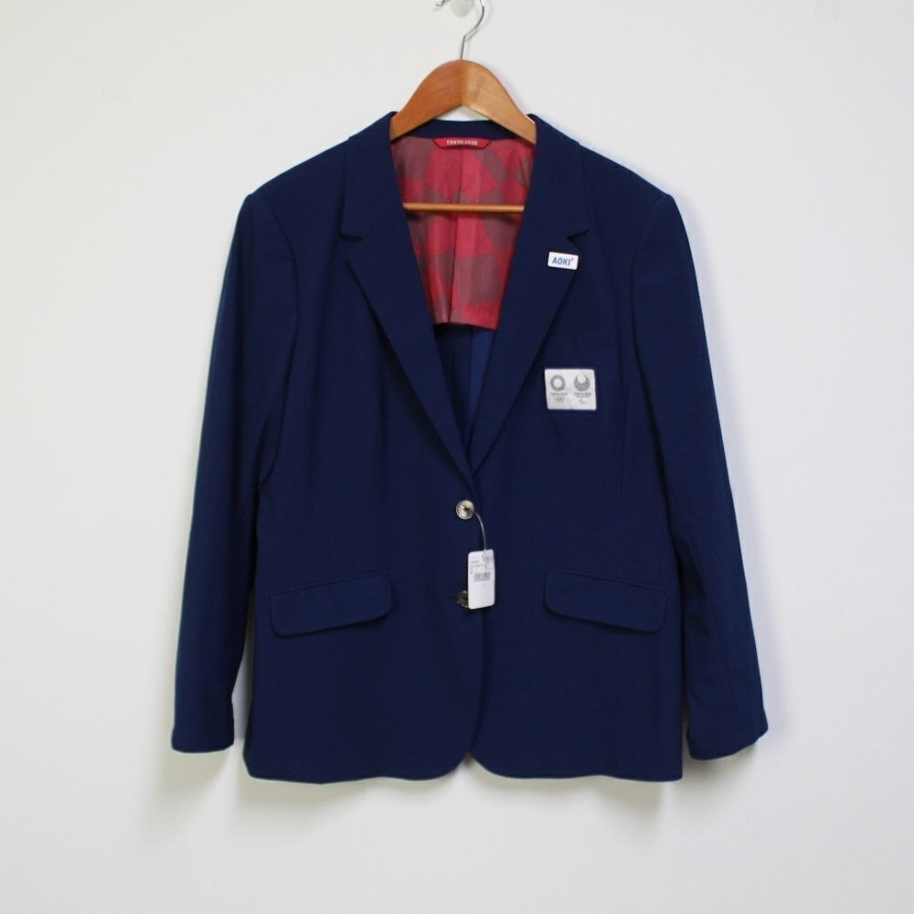AOKI 2020 Tokyo Olympics  blazer NWT technical officials rare - Picture 7 of 16